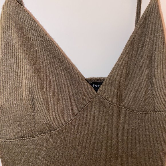 Cami Maxi Dress | Army Green - Picture 4 of 6